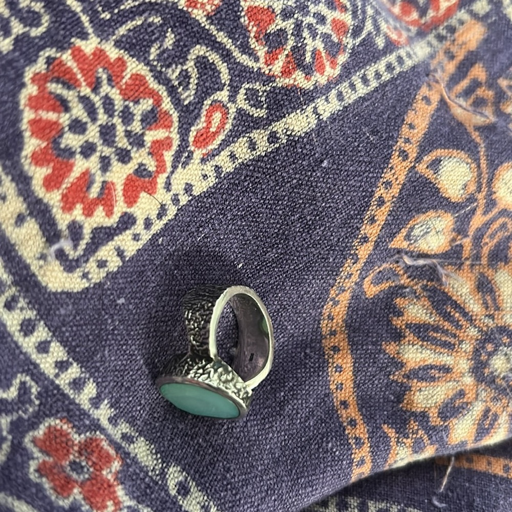 Faceted Chalcedony Ring - image 3